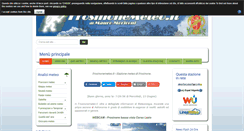 Desktop Screenshot of frosinonemeteo.it